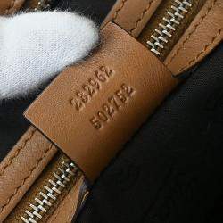 Pre Owned حقيبة هوبو غوتشي غوتشيسيما بنية جيجي توينز