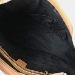 Pre Owned حقيبة هوبو غوتشي غوتشيسيما بنية جيجي توينز