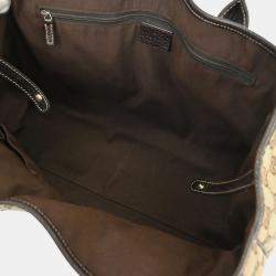 مملوكة مسبقًا حقيبة يد توتس غوتشي شيري جي جي بنية