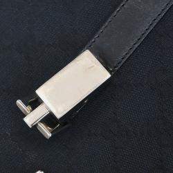 مملوكة مسبقًا Gucci GG Jackie Black Canvas Shoulder Bag