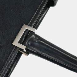 مملوكة مسبقًا Gucci GG Jackie Black Canvas Shoulder Bag