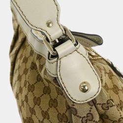 Pre Owned Gucci Brown Gg Handbag
