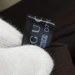 Pre Owned Gucci Brown Gg Handbag