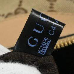 مملوكة مسبقًا Gucci Beige Gg Abbey D Ring Handbag