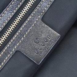 مملوكة مسبقًا حقيبة يد غوتشي بريت بي في سي سوداء