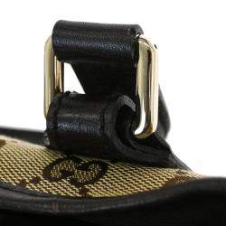 Pre Owned Gucci Beige Sherry Gg Tote Bag