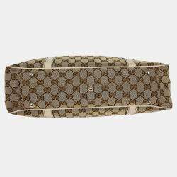 مملوكة مسبقًا Gucci Brown GG Tote Handbag