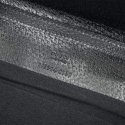 مملوكة مسبقًا Gucci Black GG Bamboo Shoulder Bag