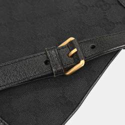 مملوكة مسبقًا Gucci Black GG Shoulder Bag