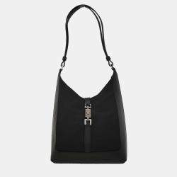مملوكة مسبقًا Gucci Black Nylon Handbag