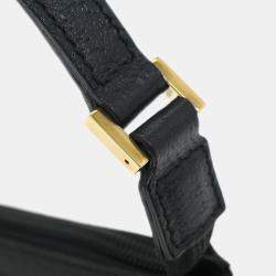 Pre Owned Gucci Black Gg Abbey D Ring Handbag