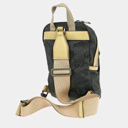 Pre Owned Gucci Gray Gg Body Bag