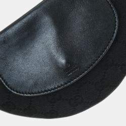 Pre Owned حقيبة خصر غوتشي جي جي سوداء