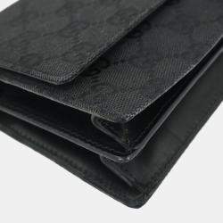 Pre Owned Gucci Black Gg Handbag