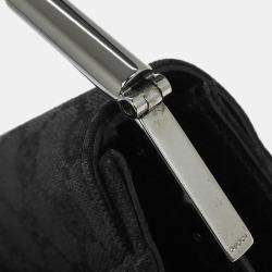 Pre Owned Gucci Black Gg Handbag