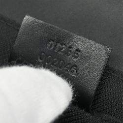 Pre Owned Gucci Black Gg Handbag