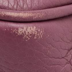 مملوكة مسبقًا Gucci Soho Disco Small Purple Leather Camera Crossbody Bag