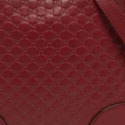 مملوكة مسبقًا حقيبة كروس بودي جلد غوتشيسيما حمراء غوتشي بري