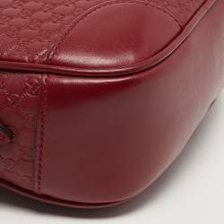 مملوكة مسبقًا حقيبة كروس بودي جلد غوتشيسيما حمراء غوتشي بري