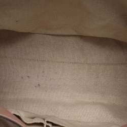 مملوكة مسبقًا حقيبة يد توتس غوتشي سوهو جلد مُحبب ذهبي فاتح بسلسلة متوسطة 