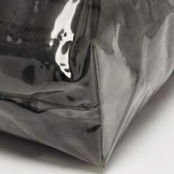 مملوكة مسبقًا Gucci x Comme des Garcons Black/Clear PVC Web Tote 