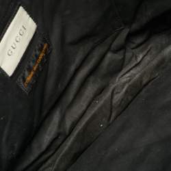 مملوكة مسبقًا Gucci x Comme des Garcons Black/Clear PVC Web Tote 