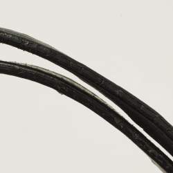 Pre Owned حقيبة يد غوتشي سلسلة جلد غوچيسيما أسود