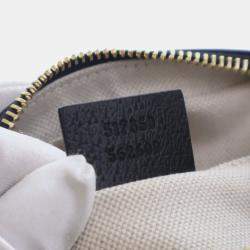 Pre Owned Gucci Black Mini GG Denim Ophidia Crossbody