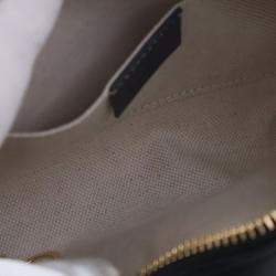 Pre Owned Gucci Black Mini GG Denim Ophidia Crossbody