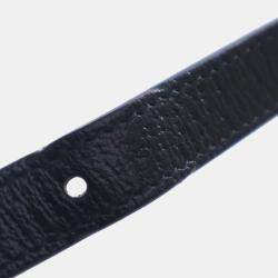 Pre Owned Gucci Black Mini GG Denim Ophidia Crossbody