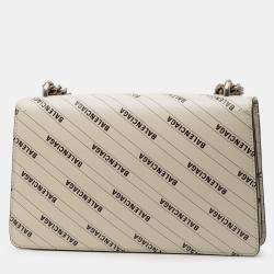 مملوكة مسبقًا حقيبة كتف غوتشي ديونيسوس جلد صغير مشروع الهاكر أبيض