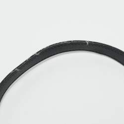 مملوكة مسبقًا Gucci GG Marmont Flap Medium Black Matelassé Velvet Shoulder Bag