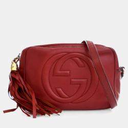 مملوكة مسبقًا Gucci Small Calfskin Soho Disco