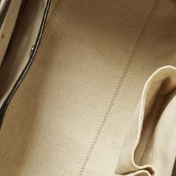 مملوكة مسبقًا حقيبة غوتشي يد علوية ستراب جلد ناعم سوداء