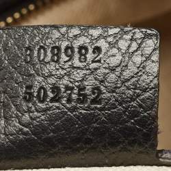 مملوكة مسبقًا Gucci Soho Chain Medium Black Leather Shoulder Bag