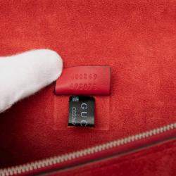 مملوكة مسبقًا حقيبة كتف غوتشي GG متوسطة ديونيسوس بنية حمراء