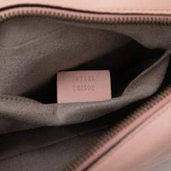 مملوكة مسبقًا Gucci Pink Small GG Marmont Matelasse Leather Crossbody