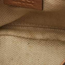 مملوكة مسبقًا حقيبة كروس بودي جلد بيج غوتشي سوهو مع سلسلة وغطاء