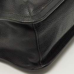 مملوكة مسبقًا حقيبة كتف غوتشي بامبو ديلي بشرابة جلد سوداء