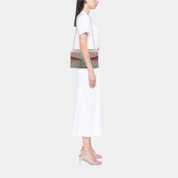 مملوكة مسبقًا Gucci Brown Medium GG Supreme Dionysus Shoulder Bag