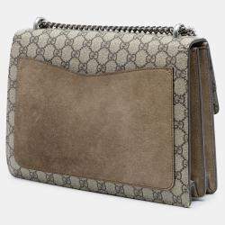مملوكة مسبقًا Gucci Brown Medium GG Supreme Dionysus Shoulder Bag