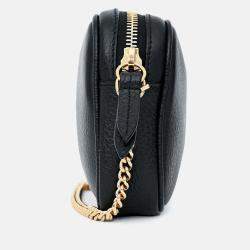 مملوكة مسبقًا حقيبة ميني كاميرا غوتشي جي جي مارمونت سوداء