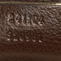 مملوكة مسبقًا Gucci Techno Brown/Beige GG Canvas and Leather Tote