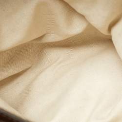 مملوكة مسبقًا Gucci Techno Brown/Beige GG Canvas and Leather Tote