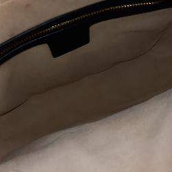 Pre Owned Gucci Black Leather 1955 Horsebit Small Crossbody Bag