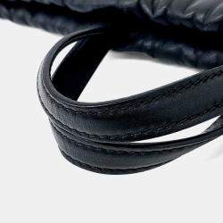 Pre Owned حقيبة ظهر غوتشي جلد أبيض مع رباطات