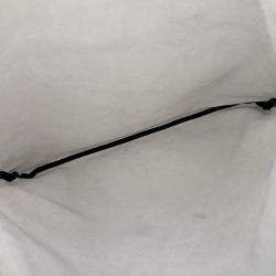 Pre Owned حقيبة ظهر غوتشي جلد أبيض مع رباطات