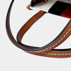 مملوكة مسبقًا حقيبة يد وغوتشي كتف ميني قماش متعدد الألوان بتداخل حرف G