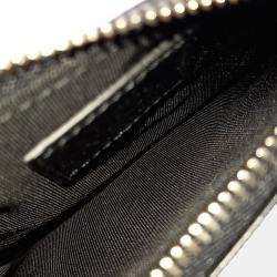 Pre Owned حامل بطاقات جلد مارمونت أسود غوتشي