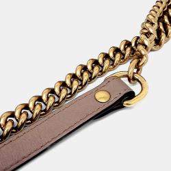 مملوكة مسبقًا حقيبة كتف غوتشي مارمونت ماتلاسيه جلد وردي